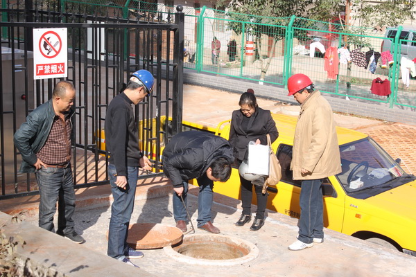 祝賀溫泉鎮(zhèn)鎮(zhèn)區(qū)拆遷安置二期、昆電電機鋪機站有限公司職工住宅小區(qū)燃氣管網(wǎng)工程竣工