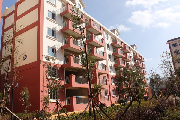 祝賀安寧縣街街道鳴矣河村幸福和諧家園項(xiàng)目竣工