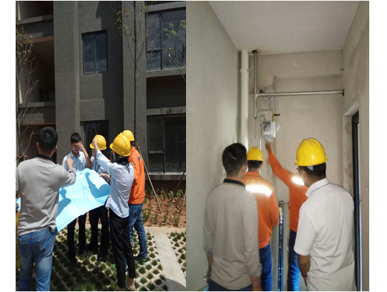 太平新城萬輝藍山郡A區(qū)（A2標）燃氣管網工程順利通過竣工驗收移交