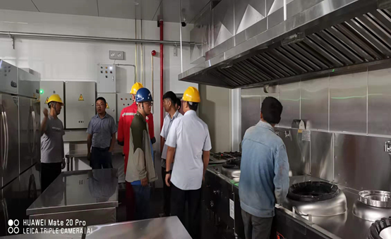 云南匯成建筑工程有限公司安寧總部基地辦公大樓食堂燃?xì)庠O(shè)施安裝工程竣工驗(yàn)收