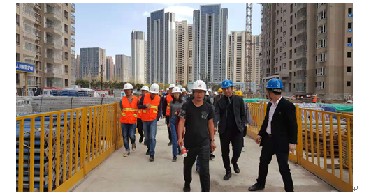 公司參加由安寧市住建局組織的裝配式建筑示范工程觀摩會