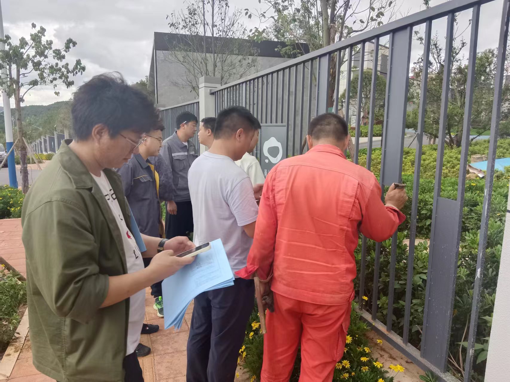 安寧太平新城松鼠屋三、四號路道路 燃?xì)飧晒芄こ掏ㄟ^竣工驗收