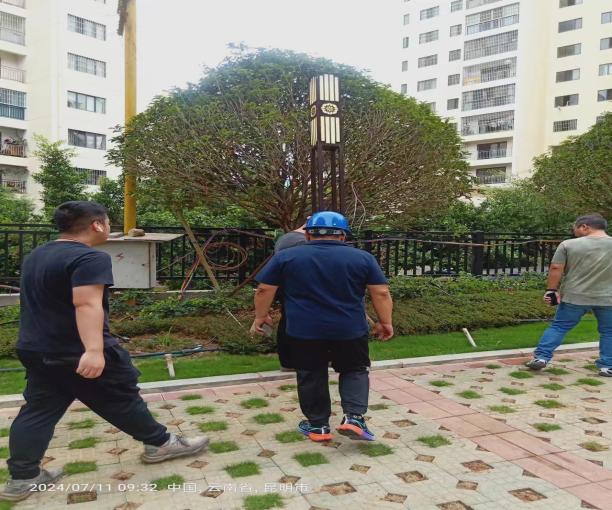 世紀(jì)銅城一期紫郡B區(qū)室外分部工程初步驗收