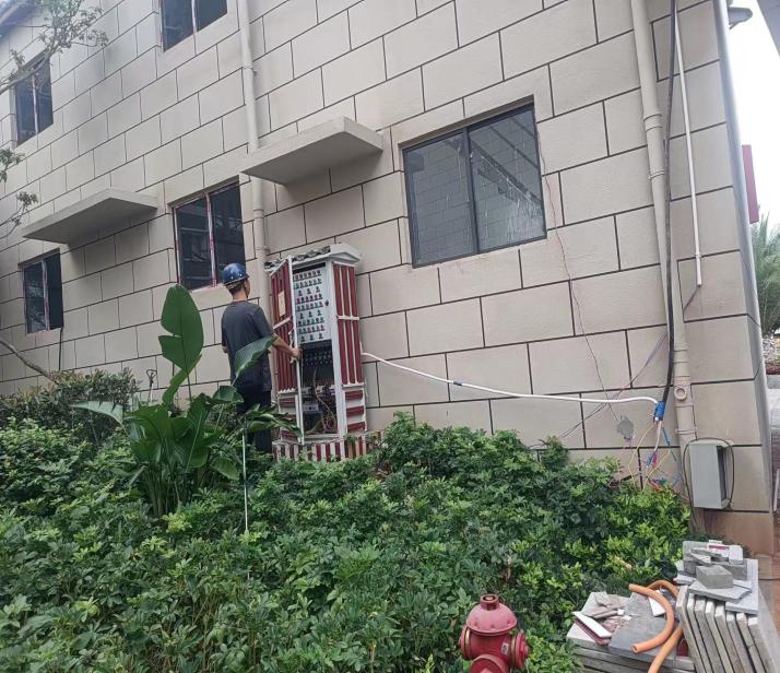 世紀(jì)銅城一期紫郡B區(qū)室外分部工程初步驗收